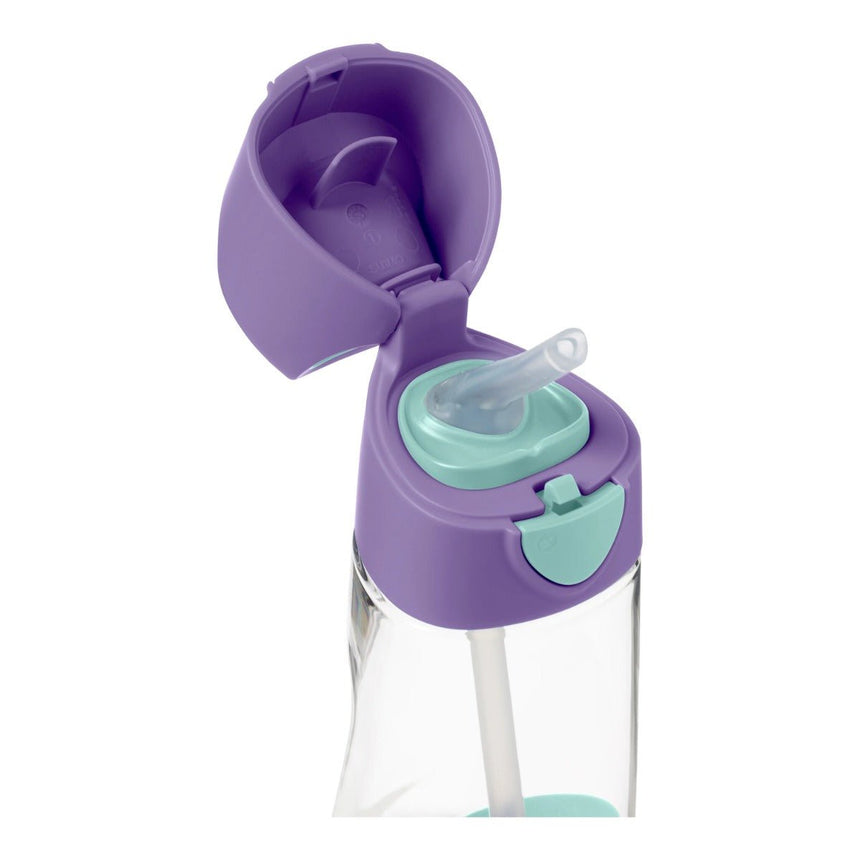 B.Box 450mL Tritan Drink Bottle - Lilac Pop