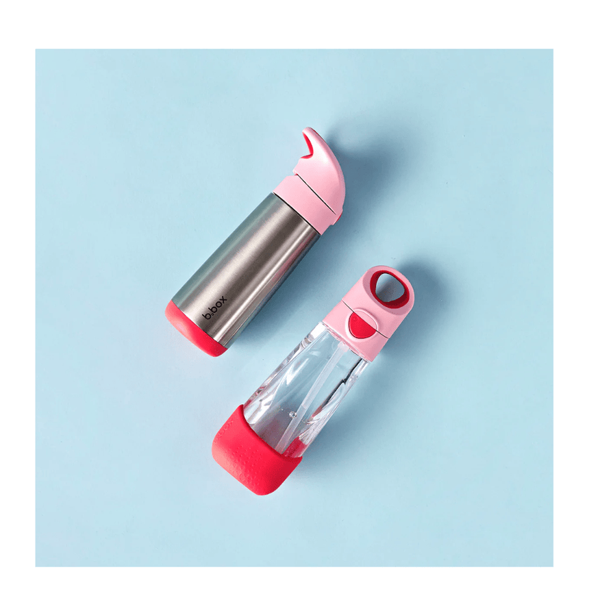 B.Box 600mL Tritan Drink Bottle - Flamingo Fizz