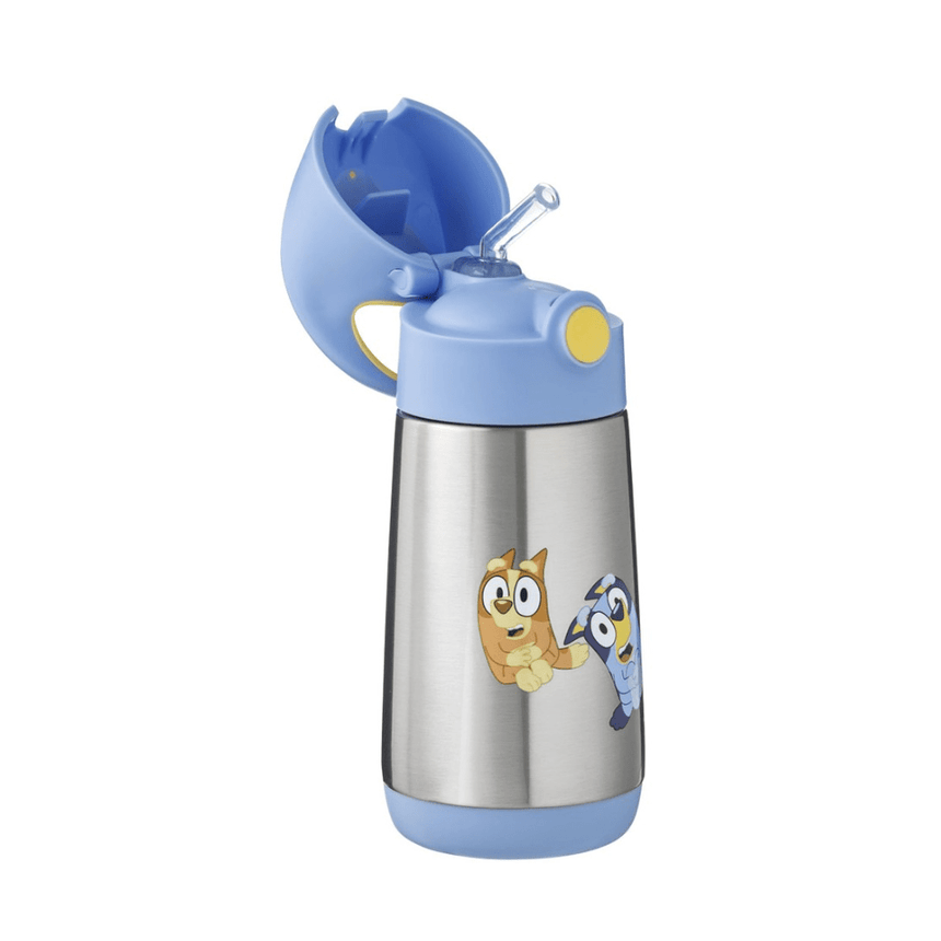 B.Box 350mL Licensed Insulated Drink Bottle - Bluey