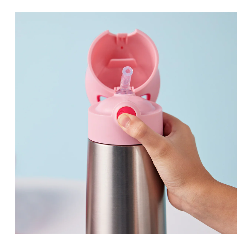 B.Box 500mL Insulated Drink Bottle - Flamingo Fizz
