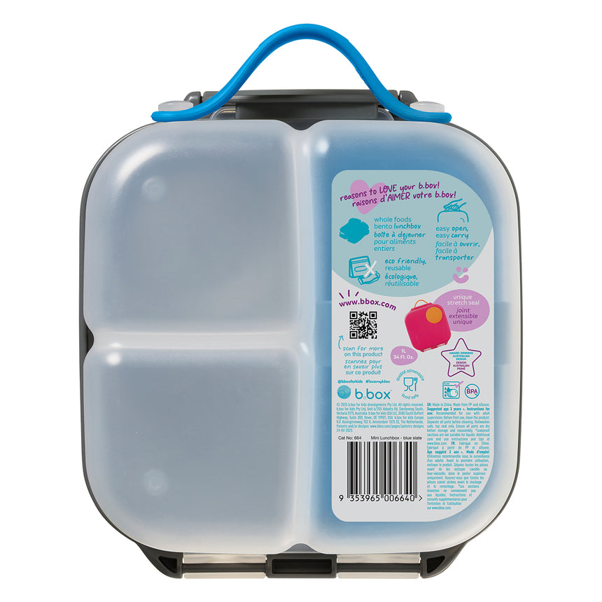 B.Box Mini Lunch Box - Blue Slate