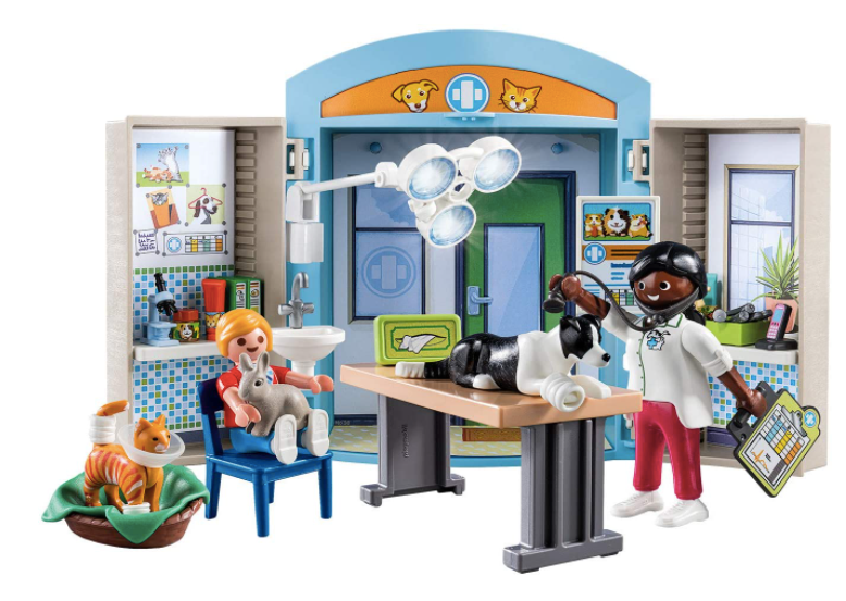 Playmobil Vet Clinic Play Box
