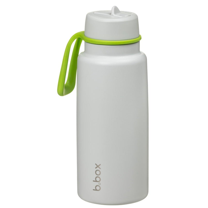 B.Box 1L Insulated Flip Top Drink Bottle - Lime Time