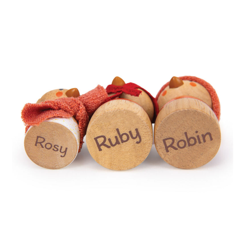 Tender Leaf Toys Wooden Robin's Nest Box