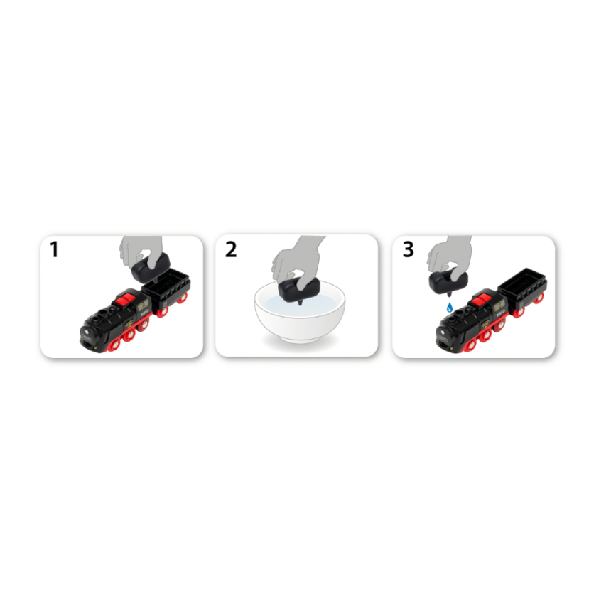 BRIO Steaming Train 3 pieces