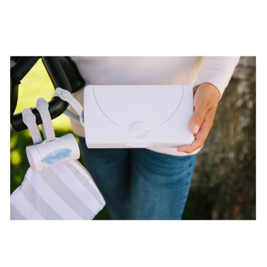Ubbi on the go Wipes Dispenser - White