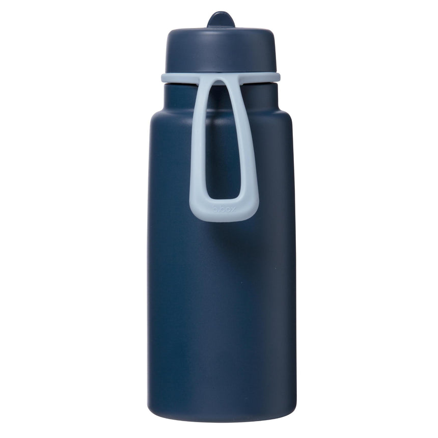B.Box 1L Insulated Flip Top Drink Bottle - Midnight