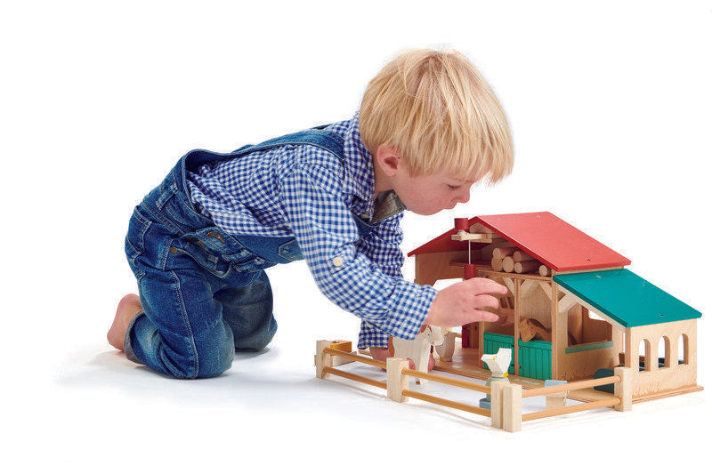 Tender Leaf Toys Farm Play Set