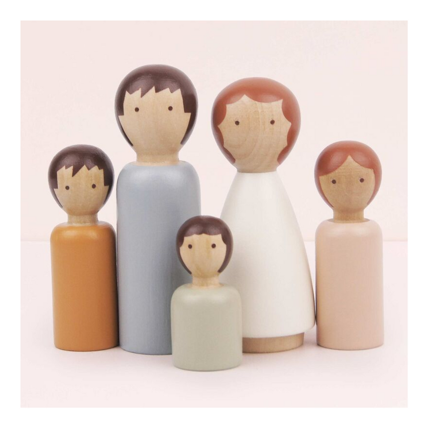 Le Toy Van Dubois Wooden Family Dolls