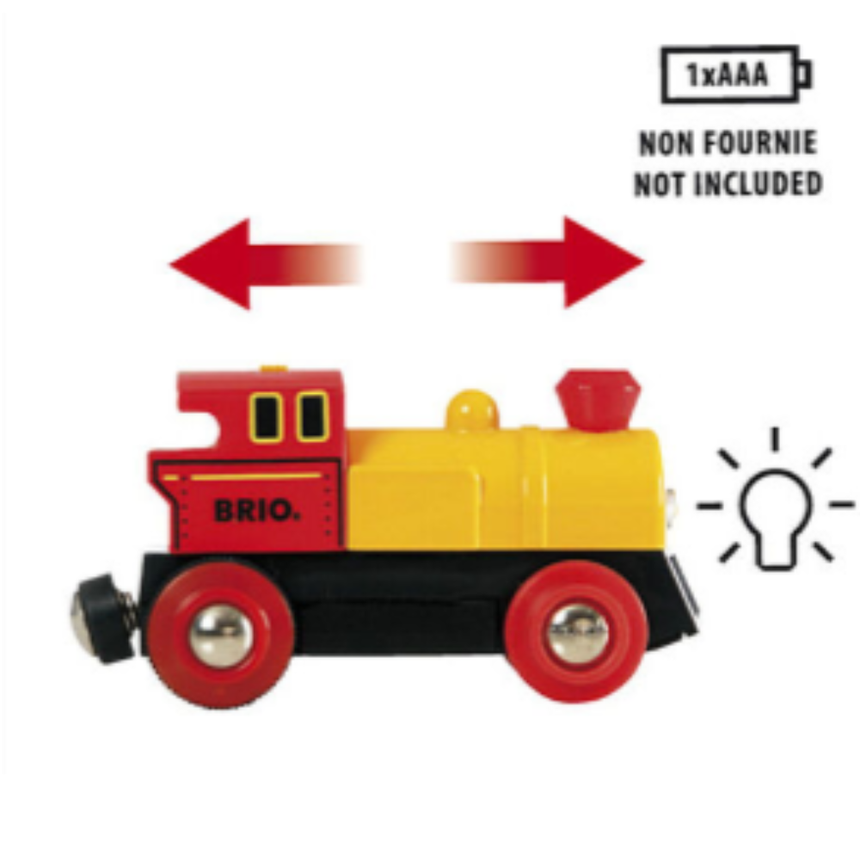 BRIO Two-Way Battery Powered Engine