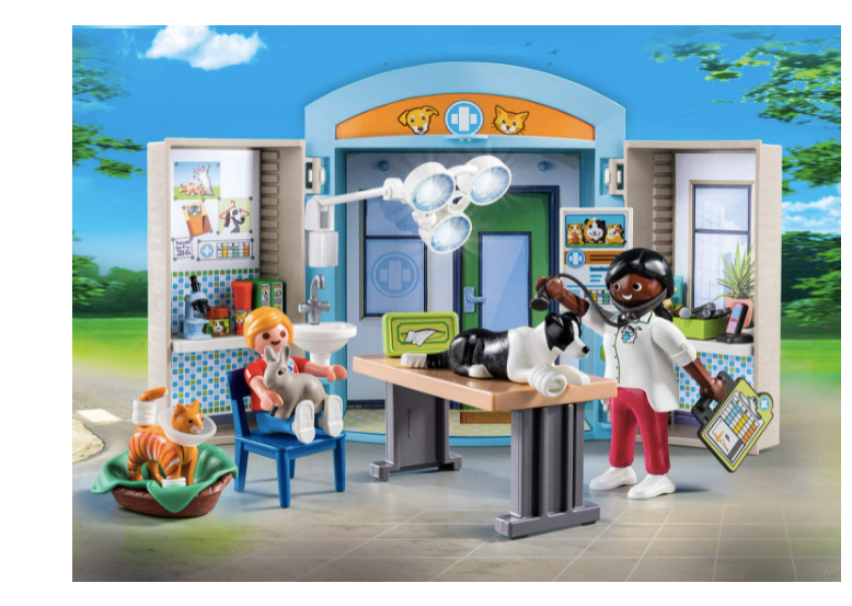 Playmobil Vet Clinic Play Box
