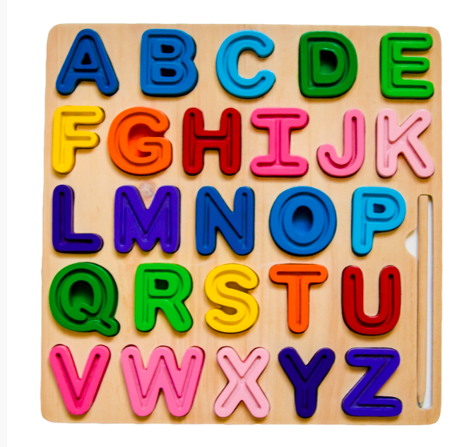 Kiddie Connect ABC (Uppercase) Chunky and Tracing Puzzle