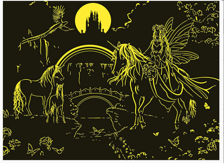 Ravensburger - Unicorn Kingdom Puzzle 200pc