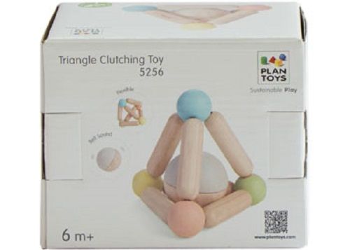 Plan Toys Triangle Clutching Toy Pastels