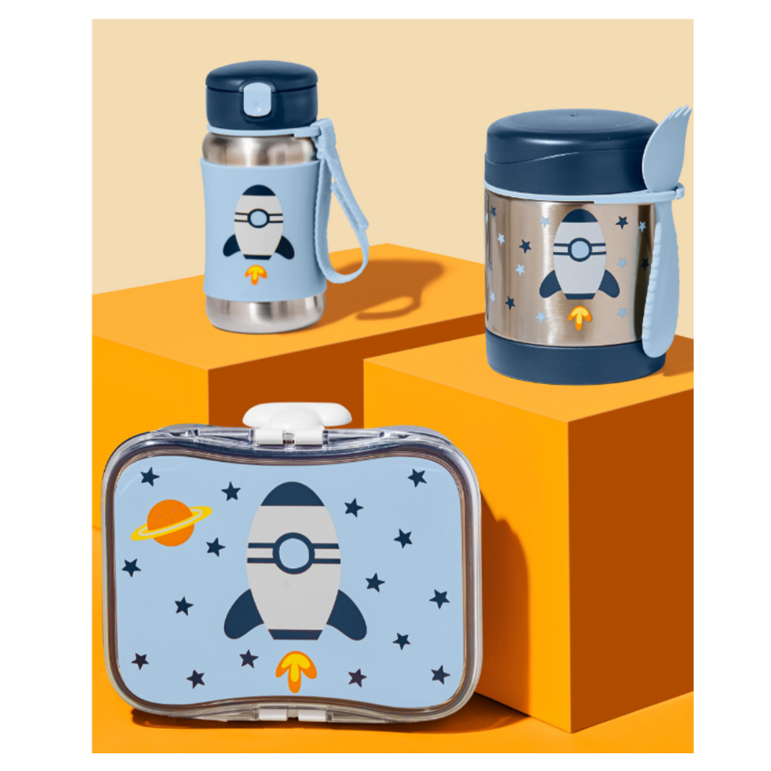 Skip Hop Spark Style Insulated Food Jar - Rocket