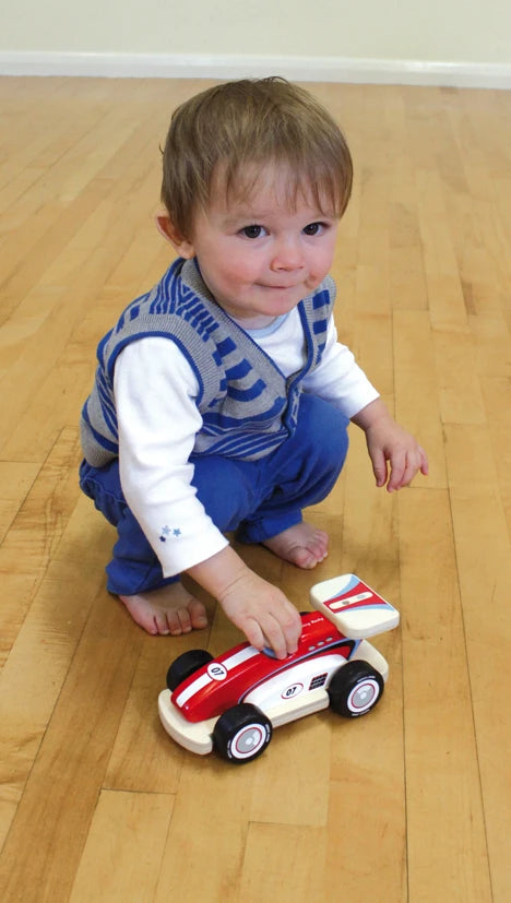 Indigo Jamm Wooden Racing Rocky