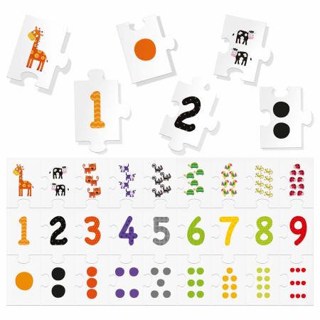 Headu Flashcards - 123 Puzzle
