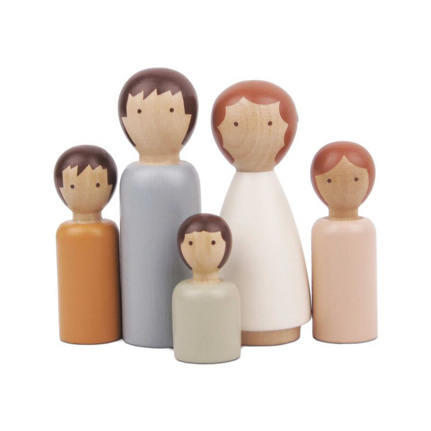 Le Toy Van Dubois Wooden Family Dolls