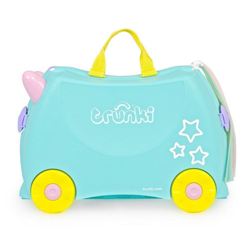 Trunki Kids Ride On Luggage Suitcase - Una the Unicorn