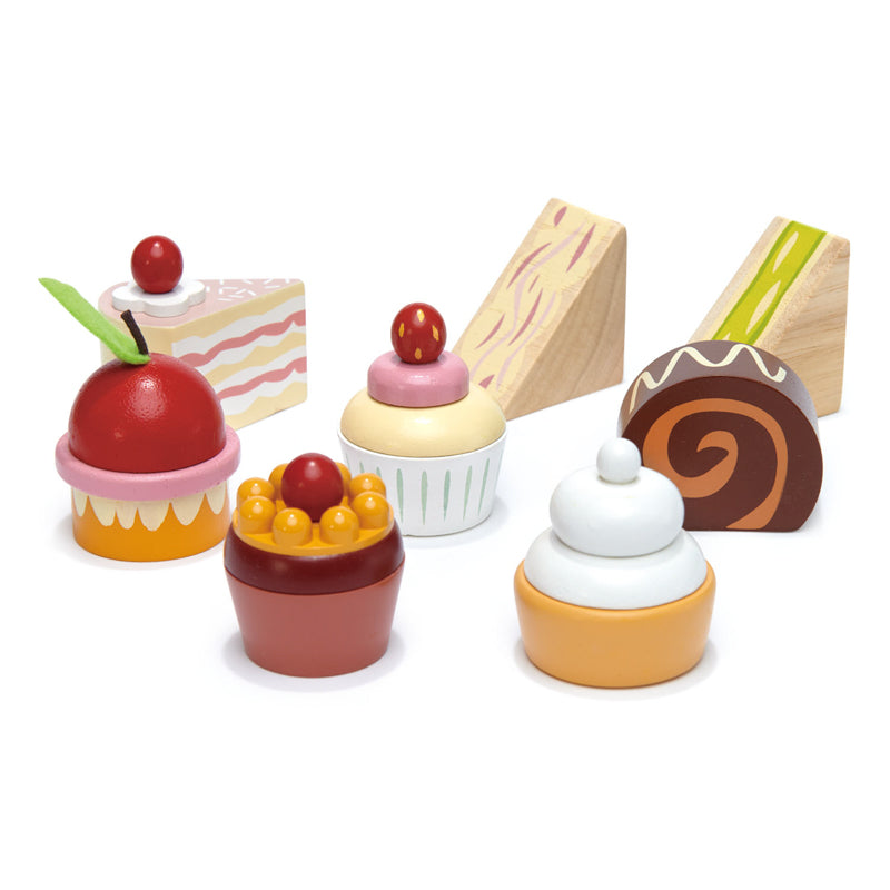 Tender Leaf Toys Pretend Mini Chef Afternoon Tea Set