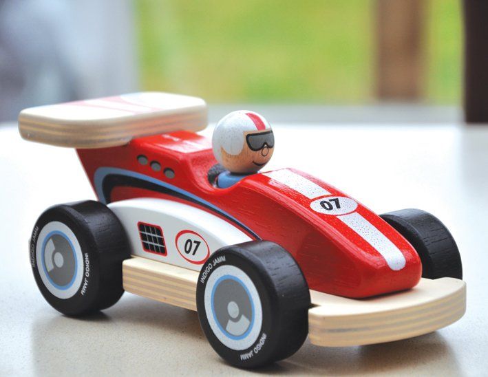Indigo Jamm Wooden Racing Rocky