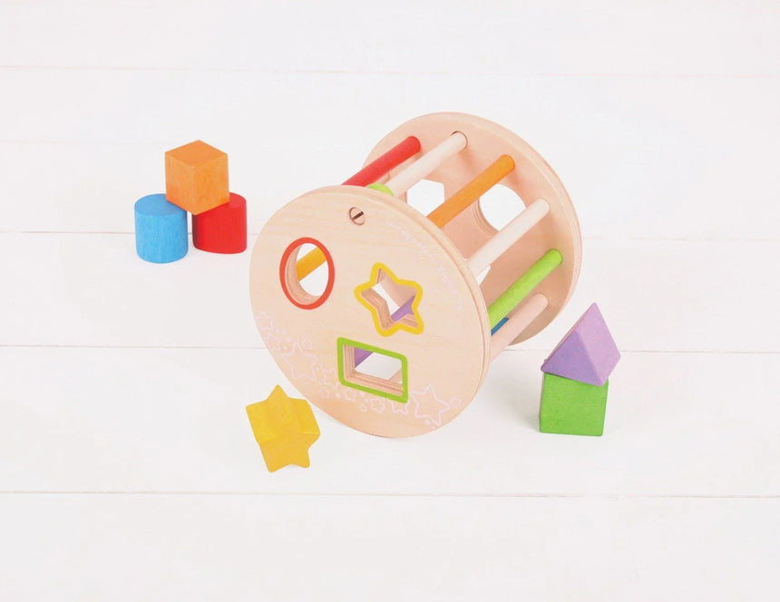 Bigjigs Toys First Rolling Shape Sorter