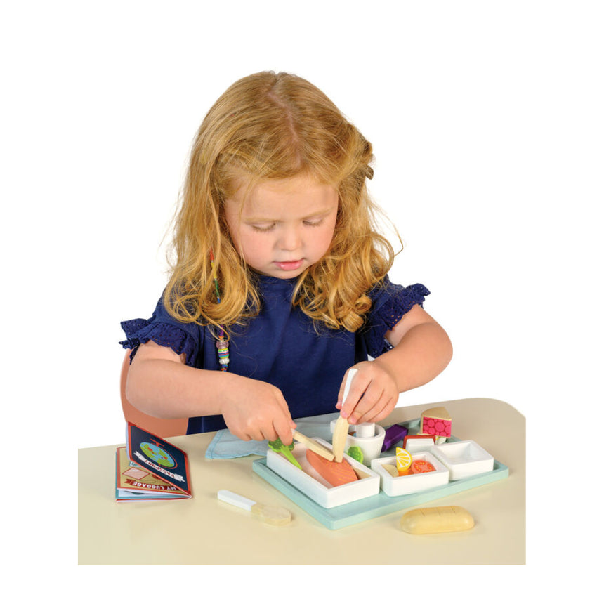 Tender Leaf Toys Pretend Airline Meal Tray