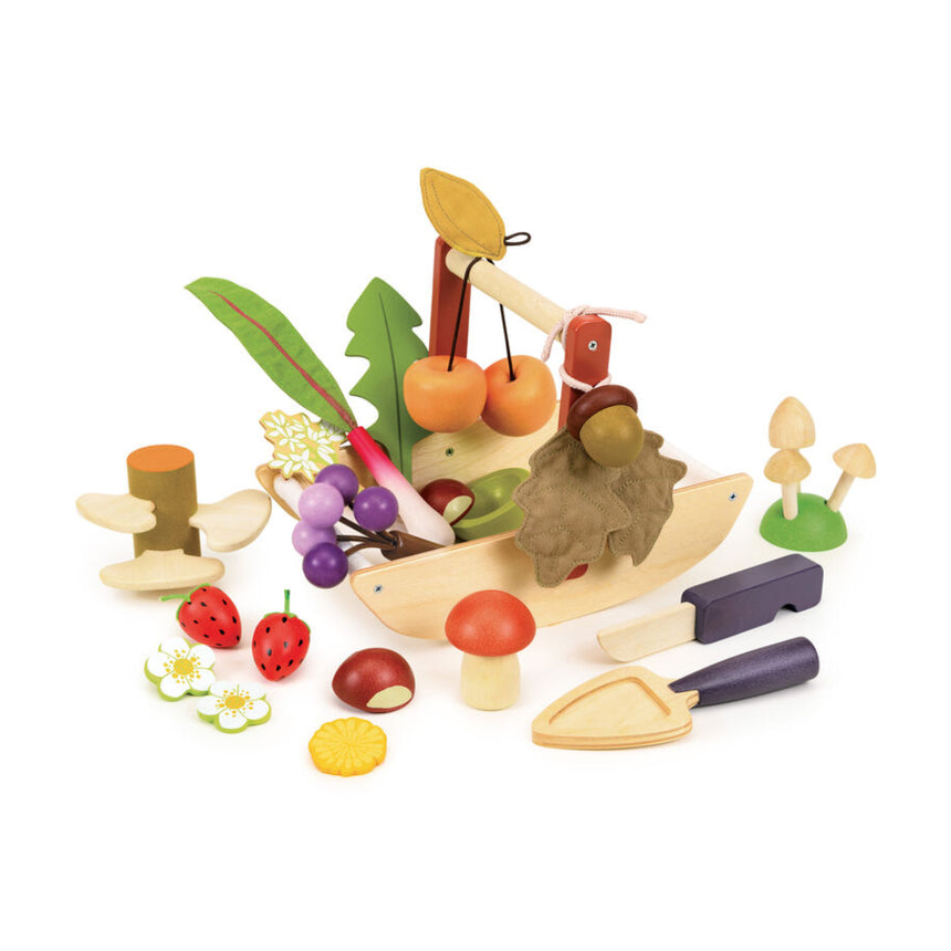 Tender Leaf Toys Wild Wood Foraging Trug (Basket)