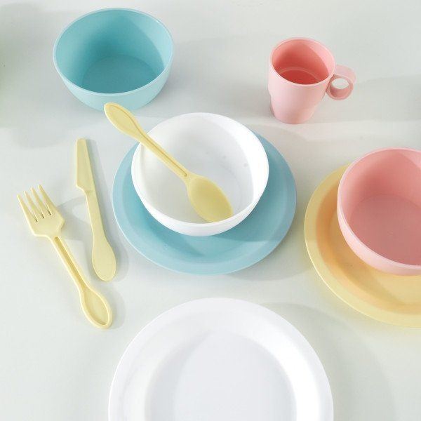 Kidkraft 27PC Cookware Set - Pastel