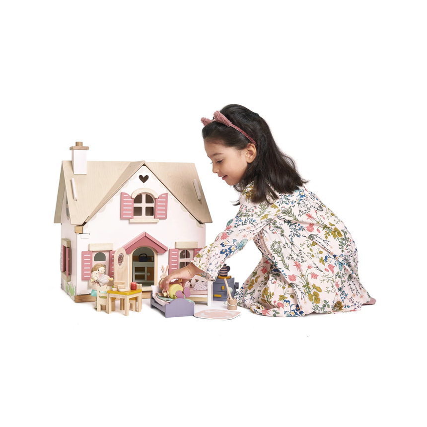 Tender Leaf Toys Cottontail Cottage Play Set