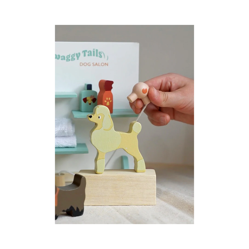 Tender Leaf Toys Waggy Tails Dog Salon Play Set