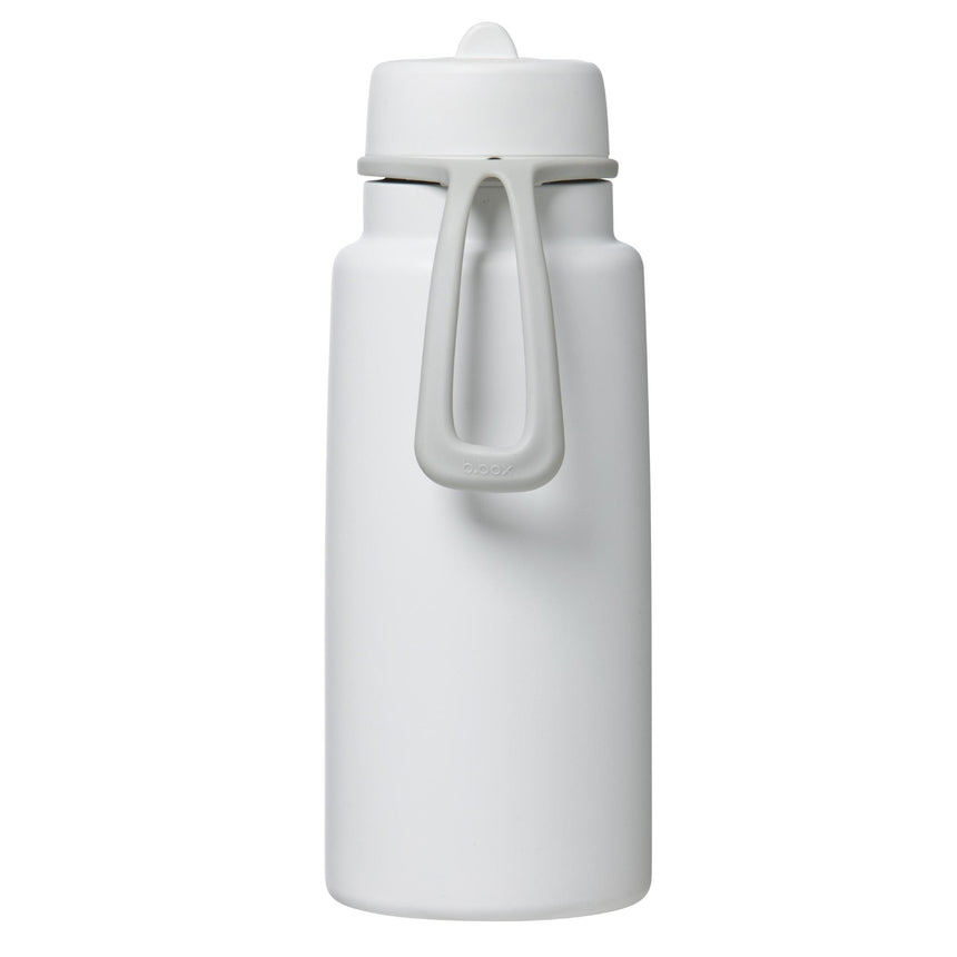 B.Box 1L Insulated Flip Top Drink Bottle - White Out