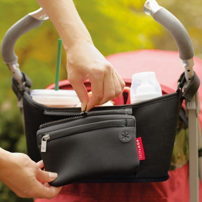 Skip Hop Grab & Go Stroller Organizer - Black