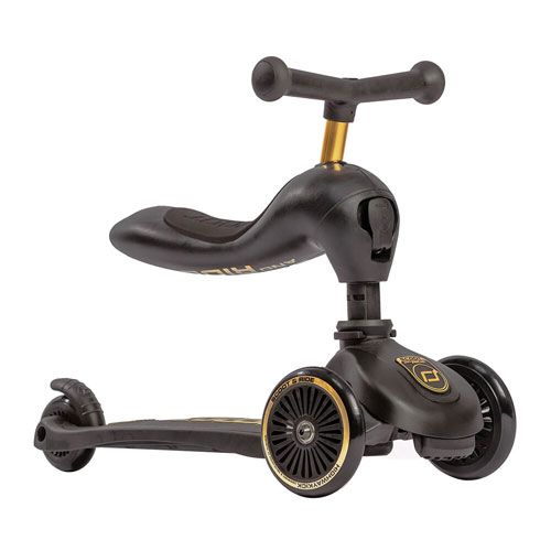Scoot & Ride - Highwaykick 1 Kids Scooter - Black/Gold
