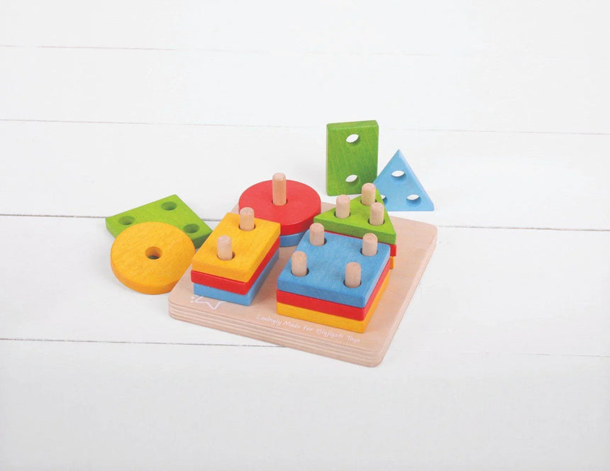 Bigjigs Toys First Four Shape Sorter