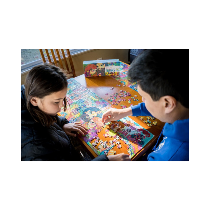 Djeco Magic India 1000pc Gallery Puzzle