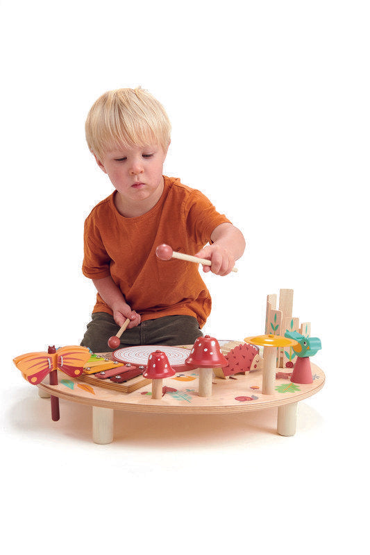 Tender Leaf Toys Wooden Forest Musical Activity Table