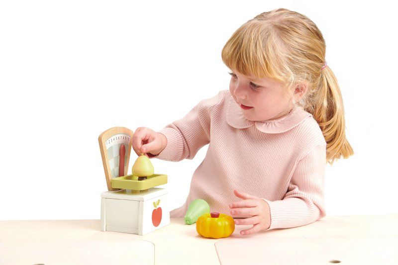Tender Leaf Toys Pretend Market Scales