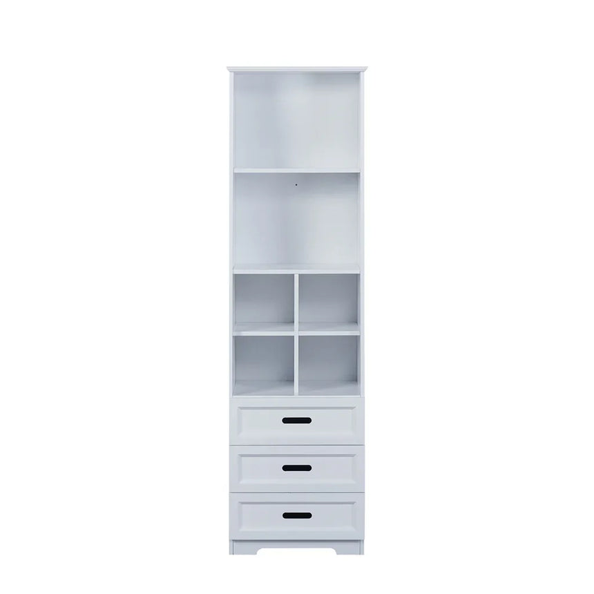 ALL 4 KIDS Candice White Bookcase Book Shelf Storage Unit