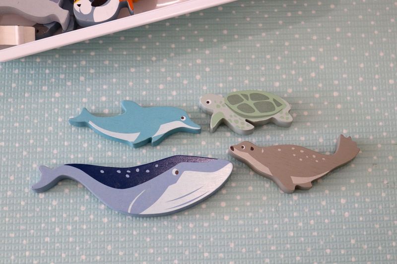 Tender Leaf Toys Wooden Animal Whale