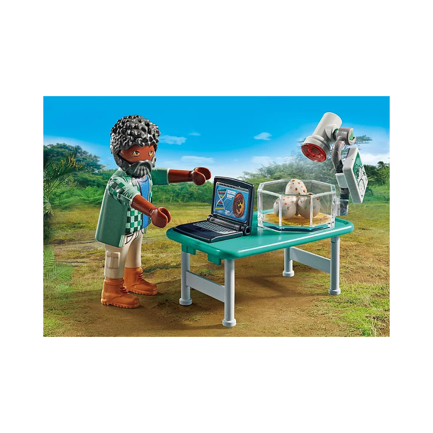 Playmobil Research camp with dinos