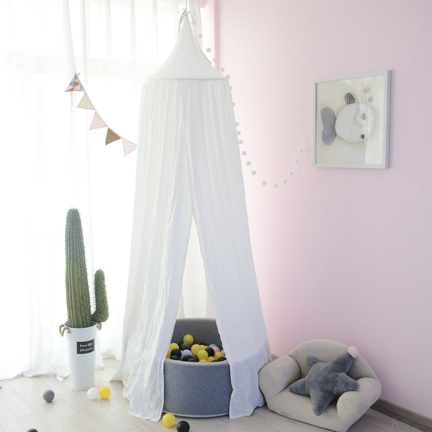 ALL 4 KIDS Aubrey Nursery Canopy - White