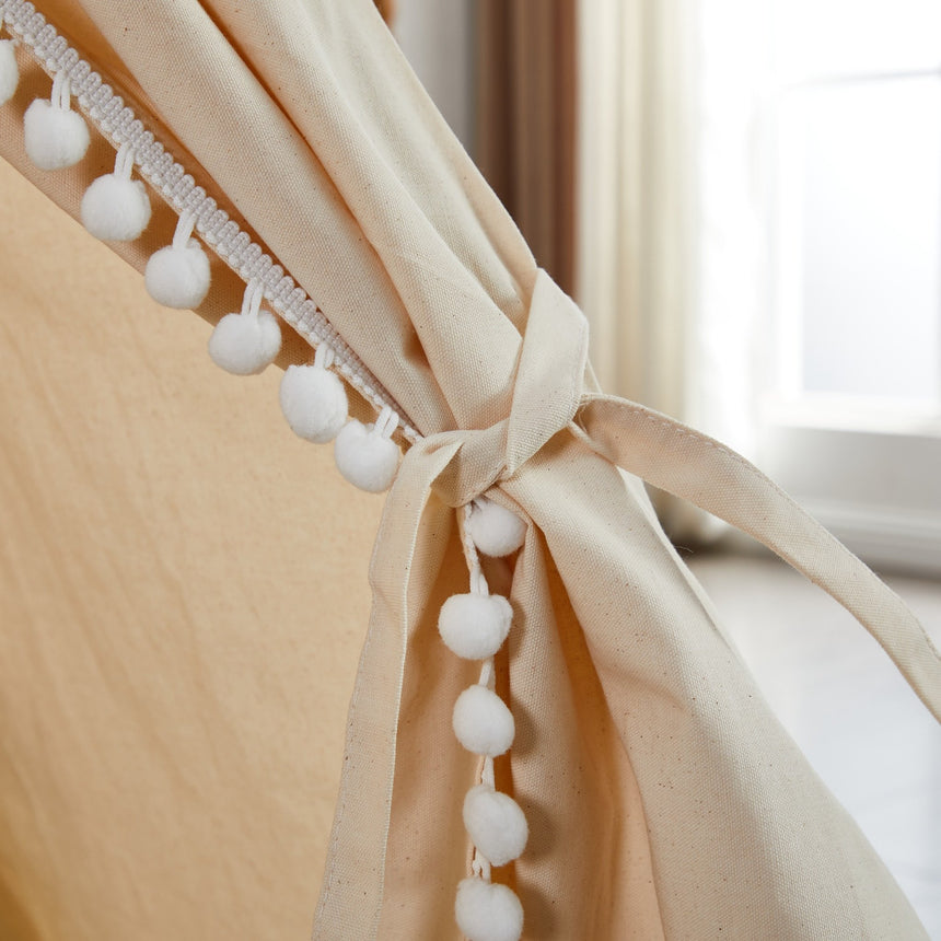 ALL 4 KIDS Della Lace Kids Square Teepee Tent