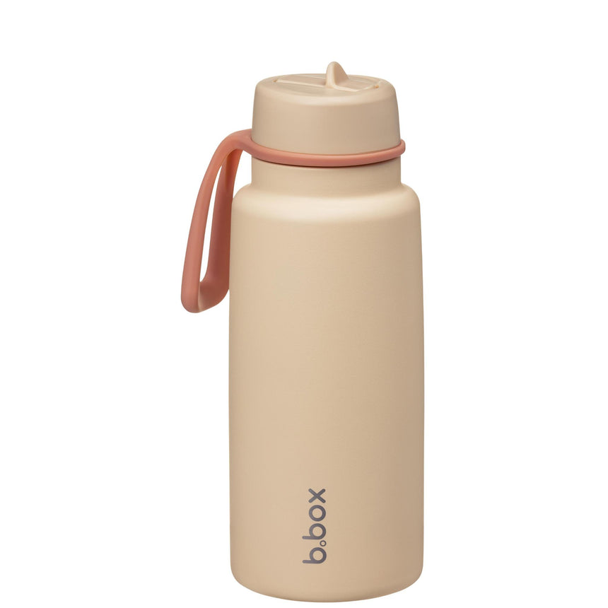 B.Box 1L Insulated Flip Top Drink Bottle - Melon Mist