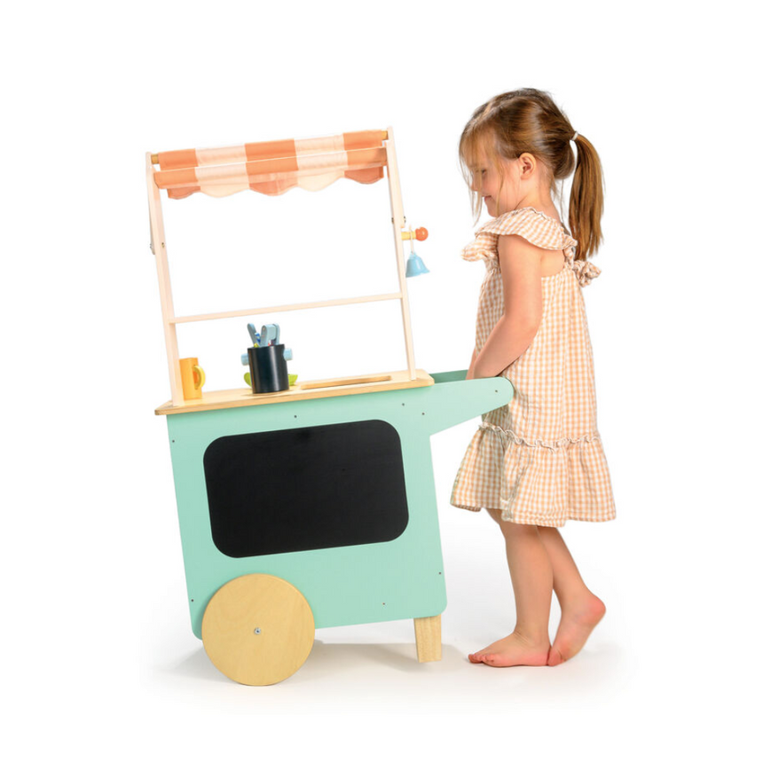 Tender Leaf Toys Pretend The Juice Bar Drinks Trolley