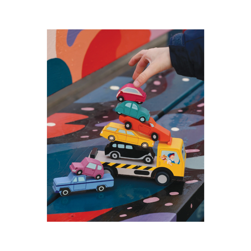 Tender Leaf Toys Stacking Cars