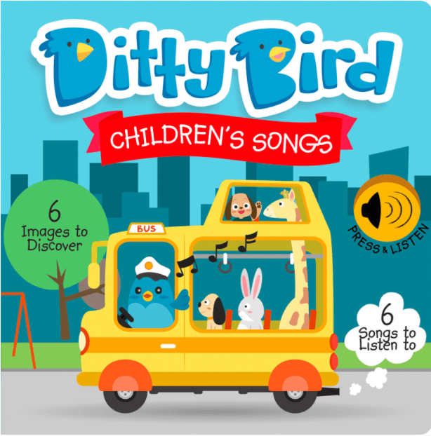 Ditty Birds Children's Songs Board Book