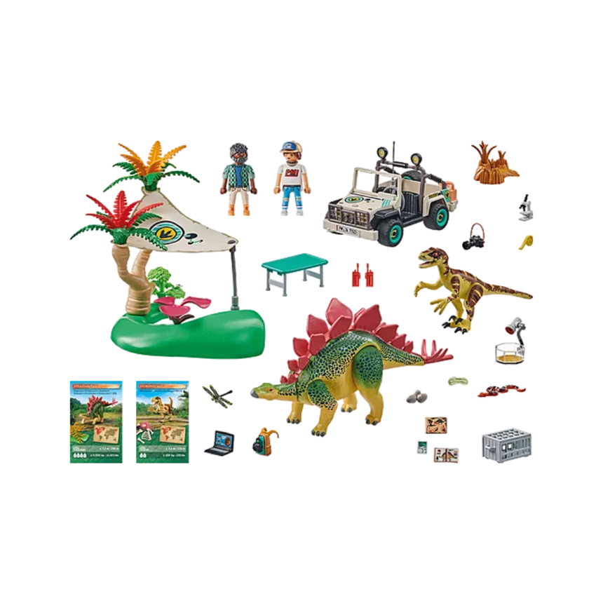 Playmobil Research camp with dinos