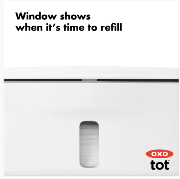 OXO TOT Perfect Pull Wipes Dispenser - Grey