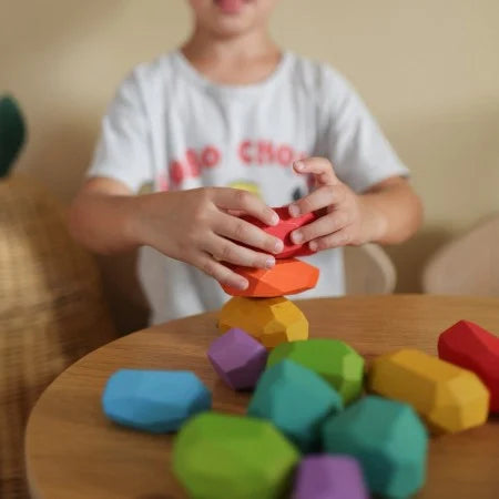 Kinderfeets Stacking Stones Rainbow